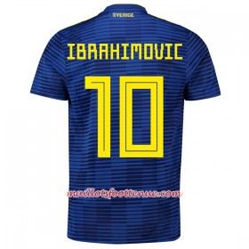 Maillot/Tenue Suède Ibrahimovic 10 Exterieur Coupe du monde 2018